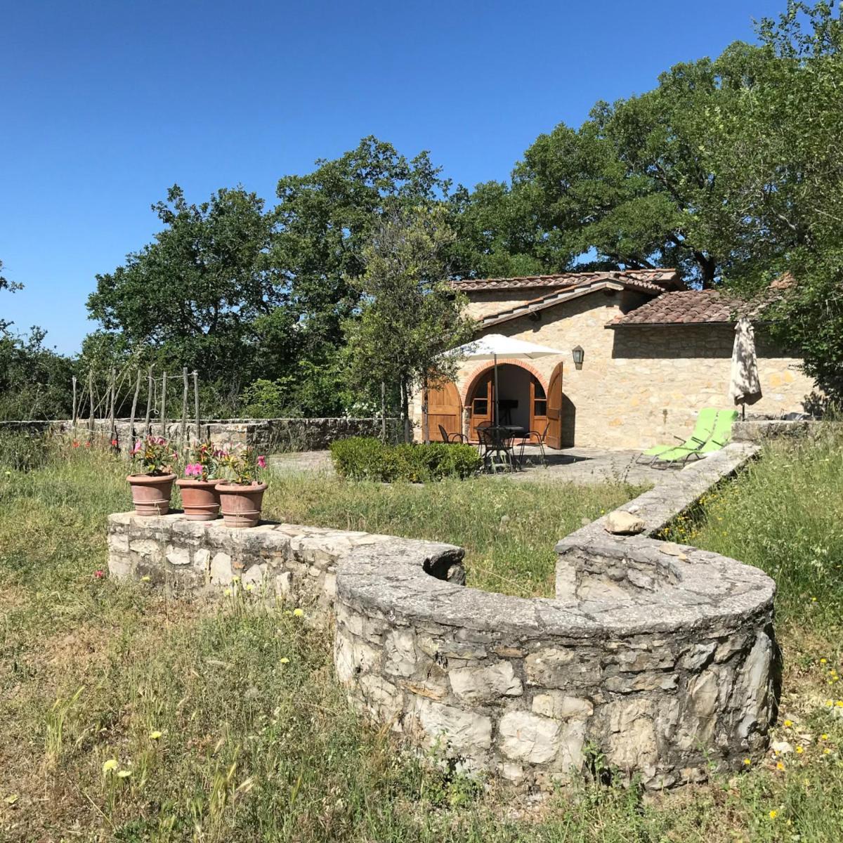 Casanova Di Ricavo Villa Gaiole in Chianti Bagian luar foto